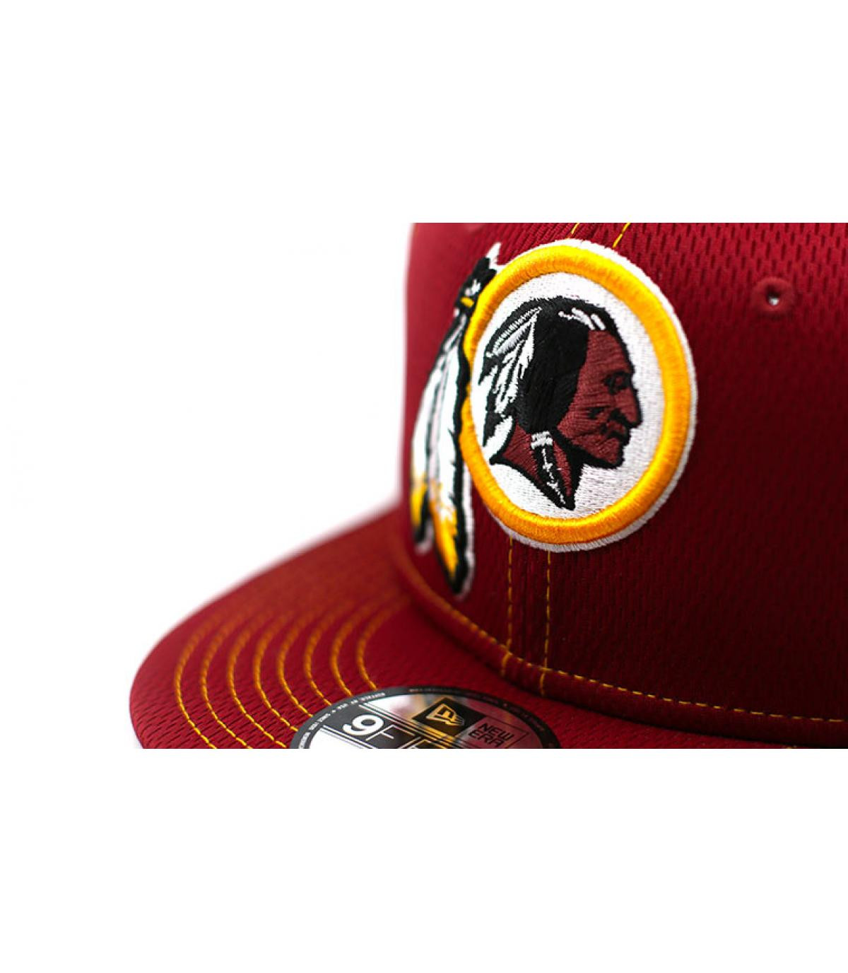 casquette Redskins bordeaux